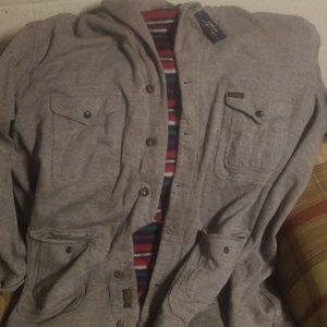 Ralph Lauren Cardigan w/ wool lining